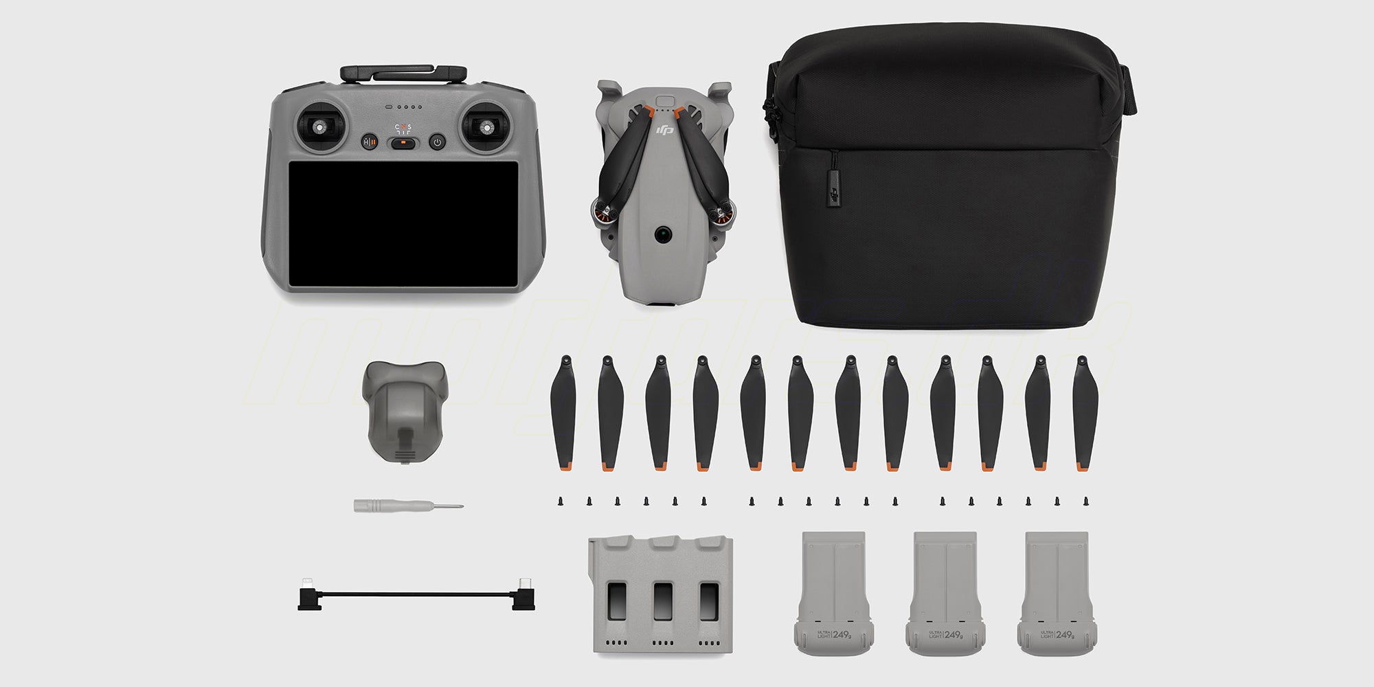 DJI Lito X1 med DJI RC 2 fjernbetjening og indbygget skærm