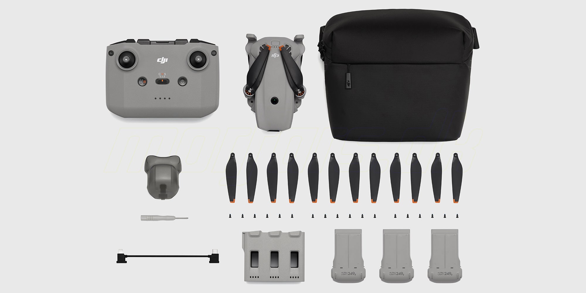 DJI Lito X1 leveres med DJI RC-N3 fjernbetjening