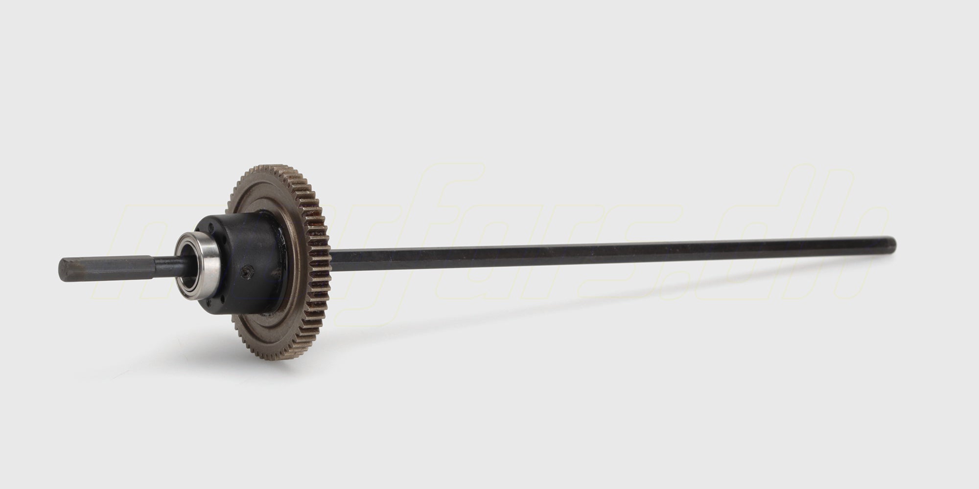 Komplet Tornado metal spur gear assembly med tandhjul og aksel til HBX fjernstyret bil.
