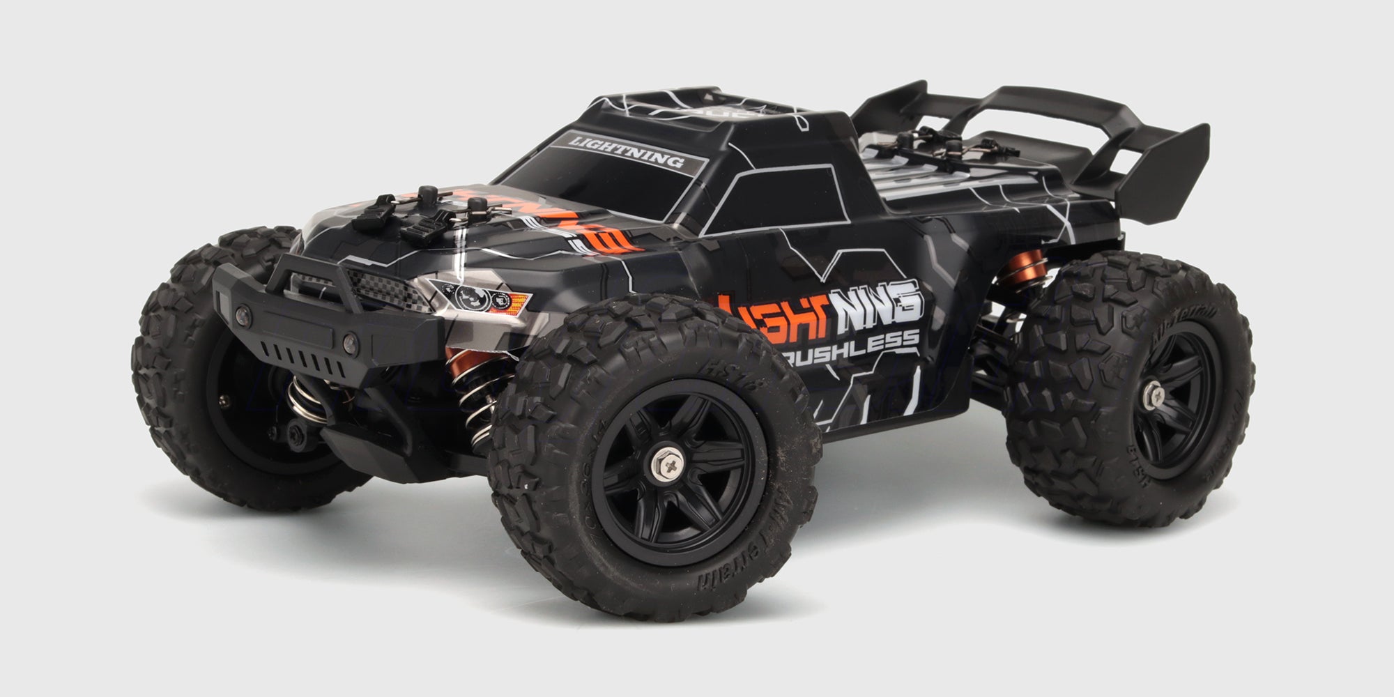 Hurricane Brushless set ovenfra