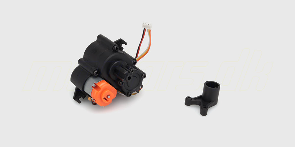 Sort Spirit XL servo med ledning til styring af fjernstyrede biler.