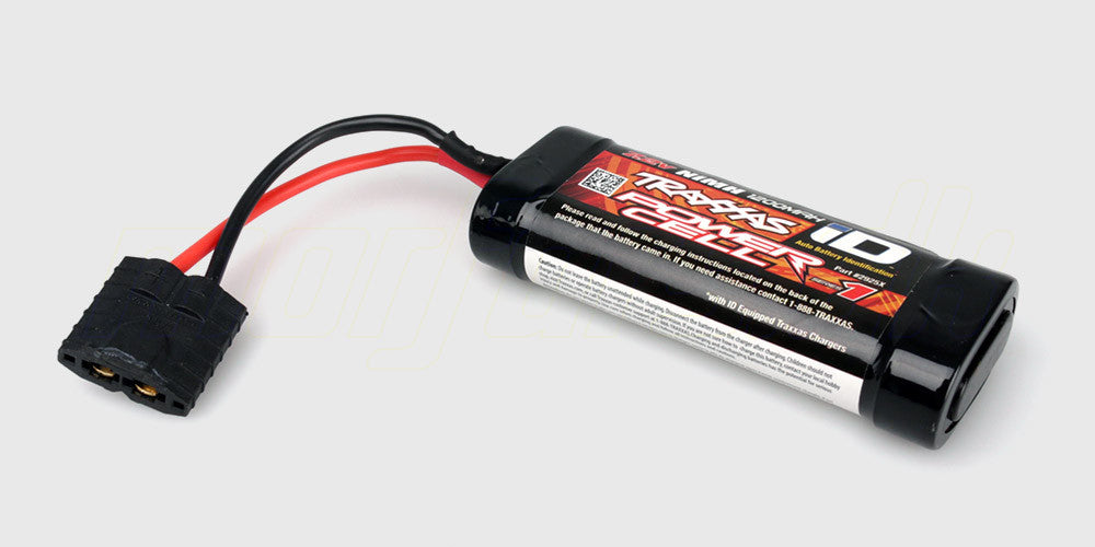 Traxxas Power Cell 7.2V 1200mAh NiMH batteri med iD-stik til fjernstyrede biler i skala 1:16.