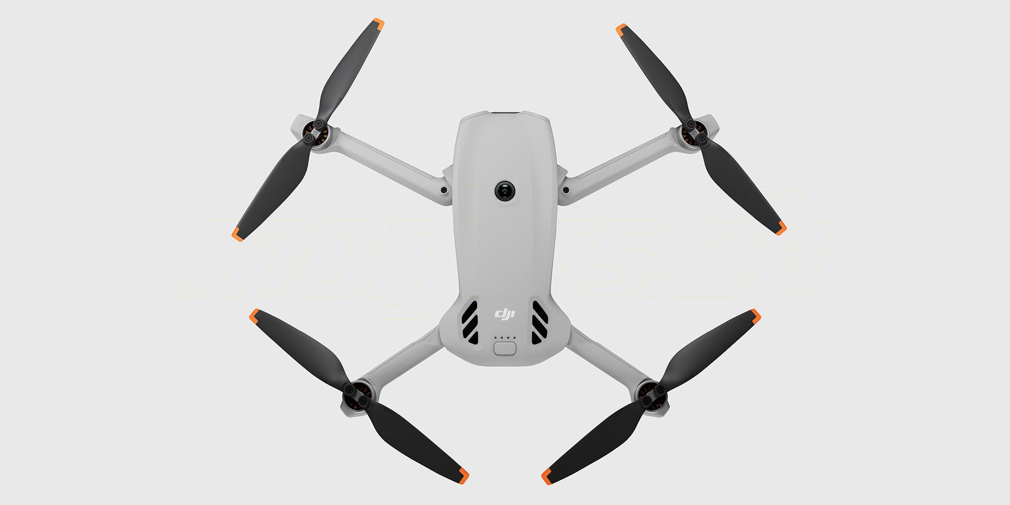 Nærbillede af forhindringssensorerne på DJI Lito X1