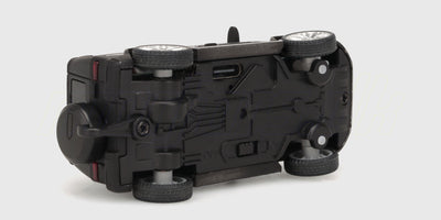 Nærbillede af USB-C ladeporten på en Mini FPV Car til hurtig opladning af det indbyggede batteri.