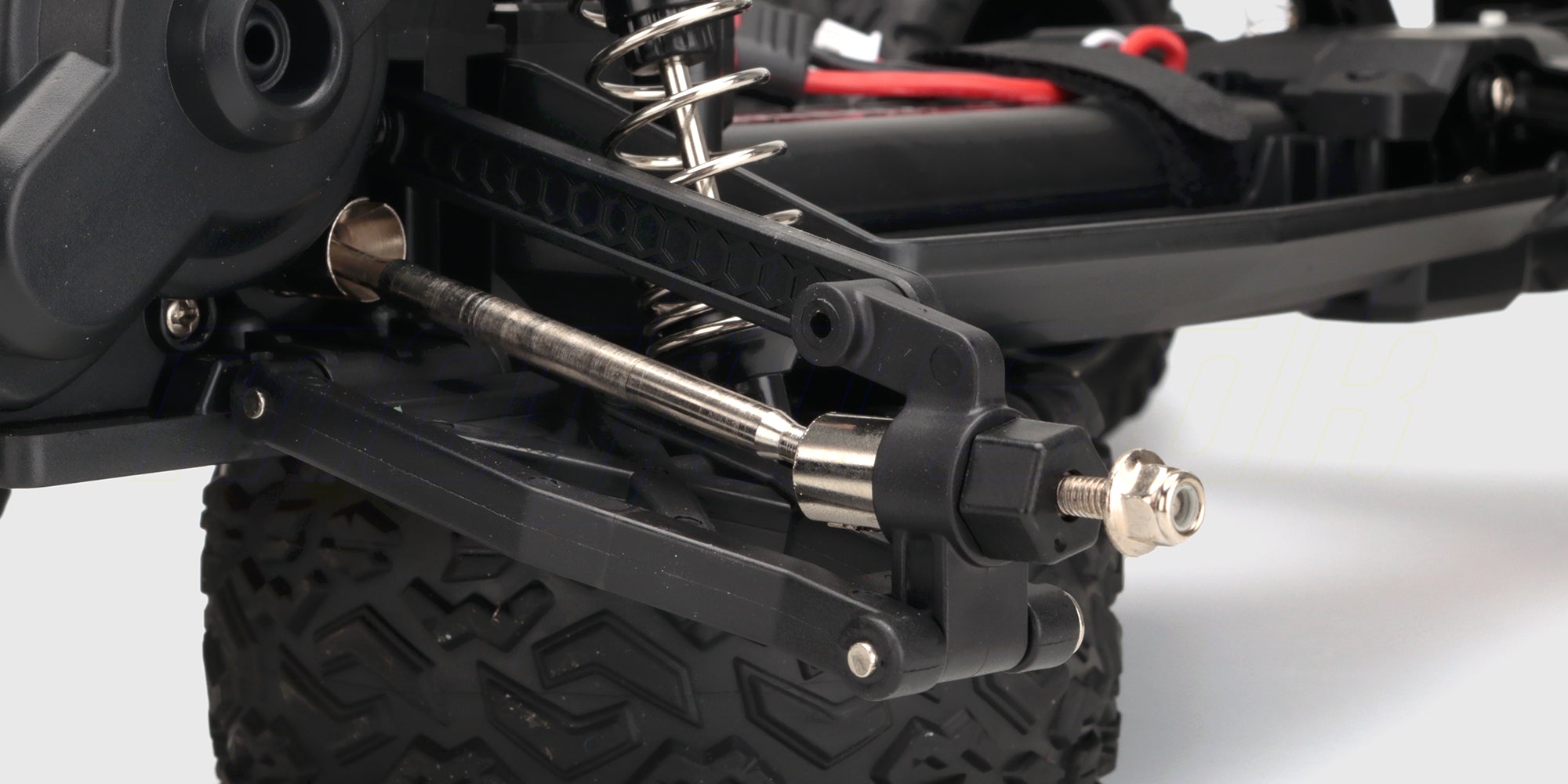 Nærbillede af hammerhovedet på en lille hobbyhammer til præcisionsarbejde og modelbyggeri.