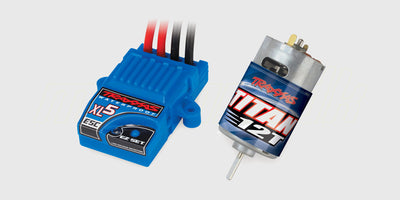 Traxxas Stampede 2WD Extreme Heavy Duty monstertruck i rød og sort med store hjul og kraftig affjedring.