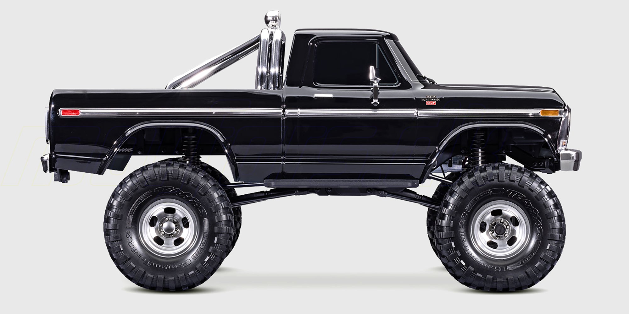 Traxxas TRX-4 Ford F-150 fjernstyret crawler klar til offroad-eventyr i terrænet.