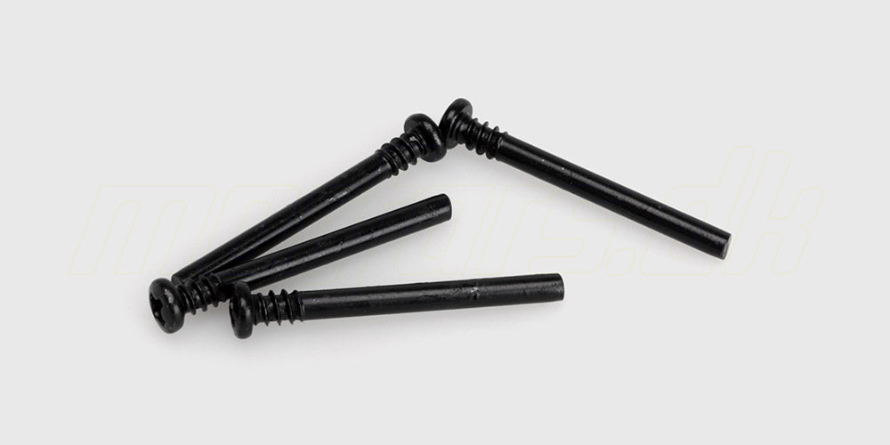 To stål splitter til baghjulsnav på en fjernstyret bil.