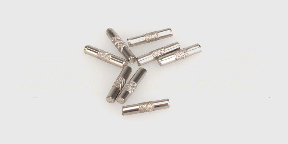 To stærke Ravage wheel hex pins i metal til montering af hjul på en fjernstyret bil.