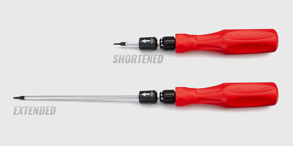 Traxxas Toolkit værktøjssæt i sort taske med diverse unbrakonøgler og værktøj til fjernstyrede biler.